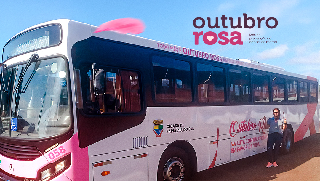Neste Outubro Rosa, a Expresso Charqueadas apoia o combate ao câncer de mama.