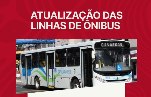Linhas de ônibus têm alterações temporárias em Sapucaia do Sul